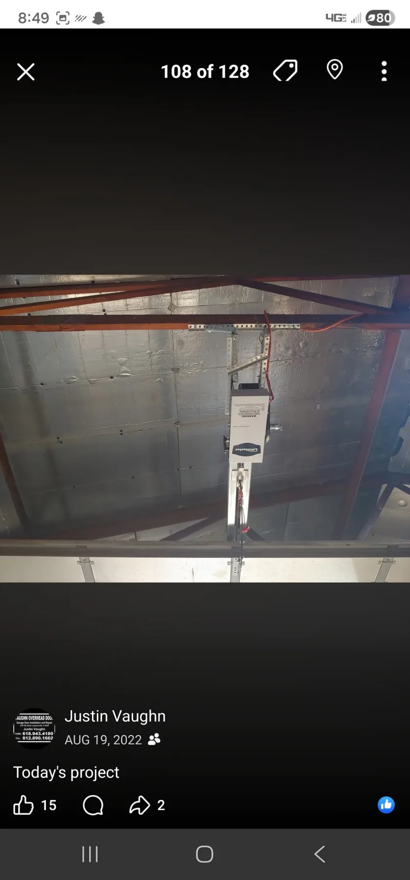 Garage door opener system used during remote and keypad setup